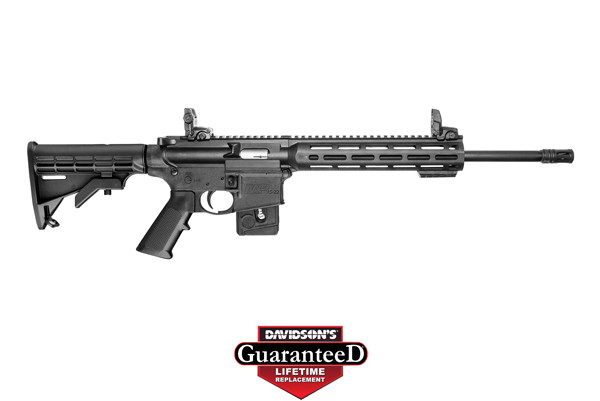 S&W M&P15-22 SPORT 22LR 16.5" 10-SH 6-POS STOCK W/SIGHTS BL - for sale