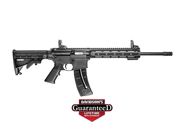 S&W M&P15-22 SPORT 22LR 16.5" 25-SH 6-POS STOCK W/SIGHTS BLK - for sale