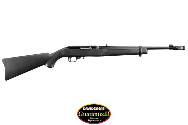 RUGER 10/22 CARBINE 22LR TAKEDOWN BLUED W/FL.SUPPRESSOR - for sale