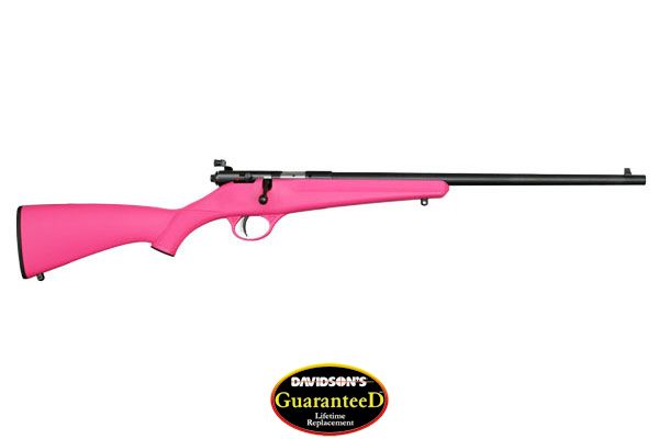 SAVAGE RASCAL YOUTH SINGLESHOT .22LR ACCU TRIGGER BLUED/PINK - for sale