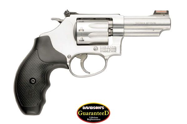 S&W 63 22LR 3" AS 8-SHOT HI-VIZ STAINLESS RUBBER - for sale