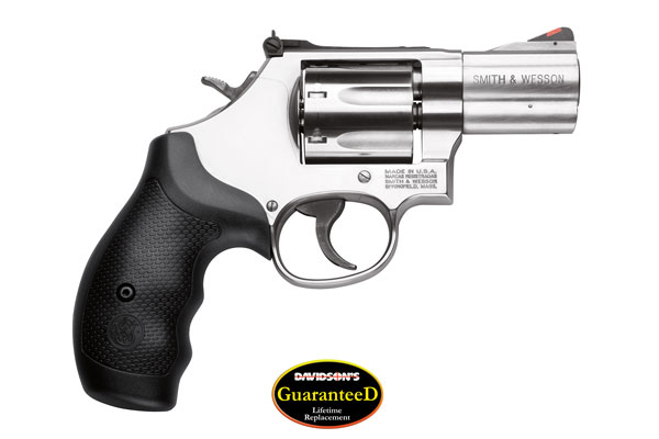 S&W 686PLUS 357MAG 2.5" AS 7-SHOT STAINLESS RUBBER - for sale