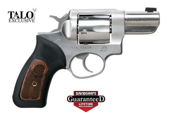 RUGER GP100 357MAG 2.5" GOLD BEAD FRONT SS (TALO) - for sale