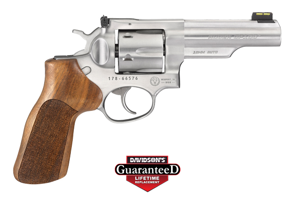 RUGER GP100 MATCH 10MM 4.20" ADJ. HARDWOOD 6-SHOT - for sale