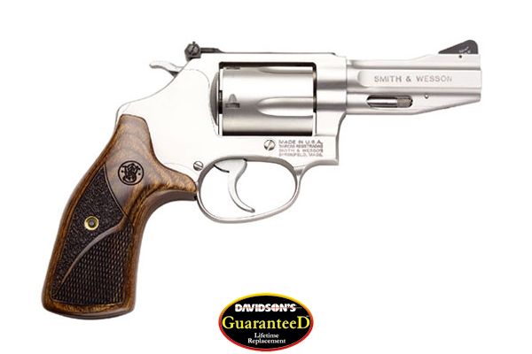 S&W PRO SERIES 60 357MAG 3" AS FRONT NIGHT SIGHT SS WOOD - for sale