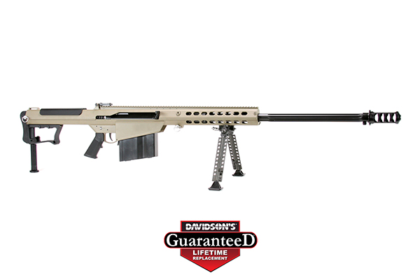 BARRETT M107A1 RIFLE 50BMG 29" FLUTED 1:15" 10RD FDE - for sale