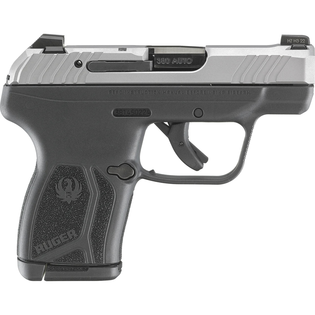 RUGER LCP MAX 380ACP FRONT NIGHT SIGHT TWO/TONE 10-SHOT < - for sale