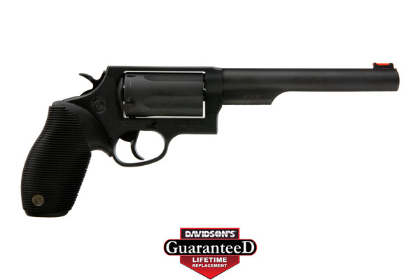 TAURUS JUDGE 45LC/410 2.5" 6.5" FS 5-SHOT BLUED RUBBER - for sale