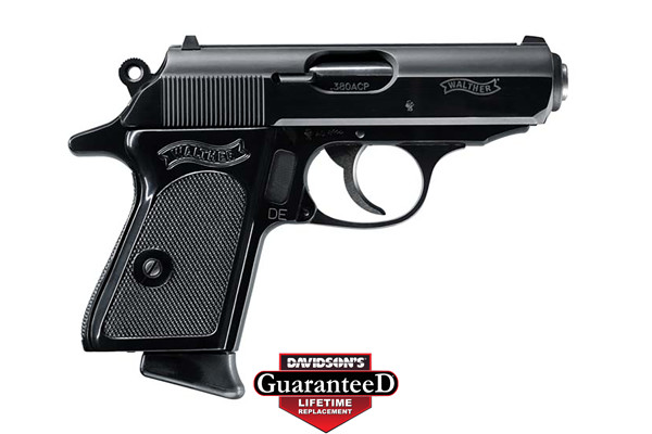 WALTHER PPK/S 380ACP BLUE FS 7-RD. BLACK SYNTHETIC GRIPS - for sale