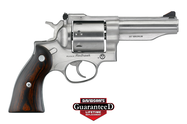 RUGER REDHAWK 357MAG 4.20" AS STAINLESS WOOD 8-SHOT - for sale