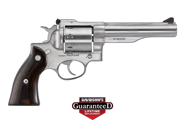 RUGER REDHAWK 357MAG 5.50" AS STAINLESS WOOD 8-SHOT - for sale