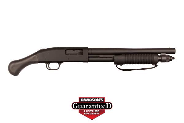 MOSSBERG 590 SHOCKWAVE 12GA 3" CORN COB FOREND 6RD BLUED - for sale