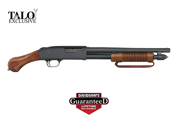 MOSSBERG 590 NIGHTSTICK 20GA 3" 6RD 14.375" BLUED/WALNUT - for sale