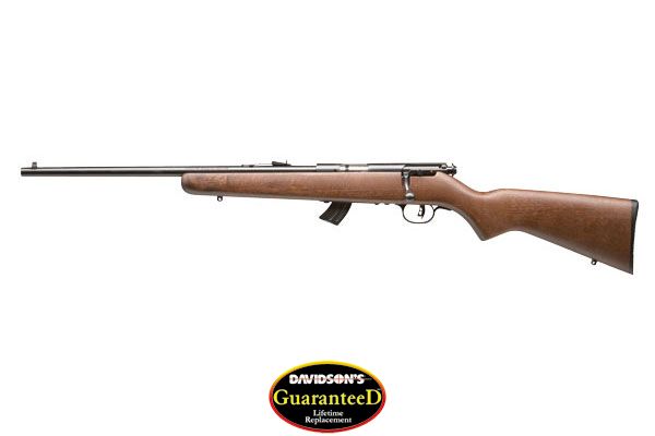 SAVAGE MARK II-GLY YOUTH 22LR LH ACCU TRIG BLUED/HARDWOOD - for sale