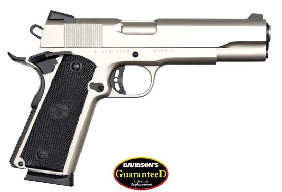 ROCK ISLAND ROCK STANDARD FS 45ACP 5" FS 8RD MATTE NICKEL - for sale