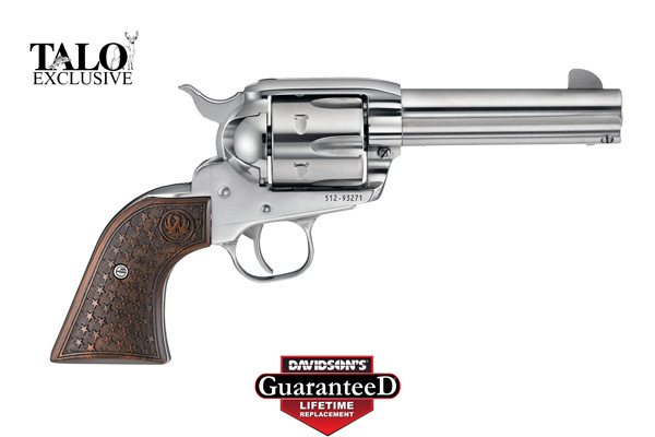 RUGER VAQUERO 45LC  4-5/8" FS SS WOOD SHORT SPUR HMR (TAL - for sale