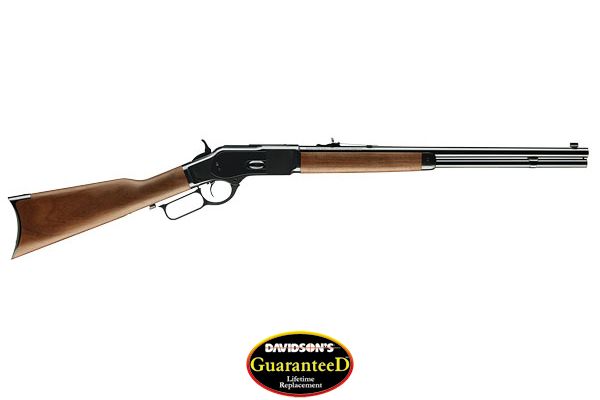 WINCHESTER MODEL 1873 SHORT RIFLE 357/38SP 20" BLUED/WAL - for sale
