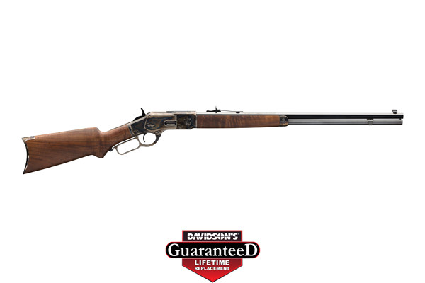 WINCHESTER 1873 SPORTER 357/38 SP OCT/BLUED 24" CASE COL PG - for sale