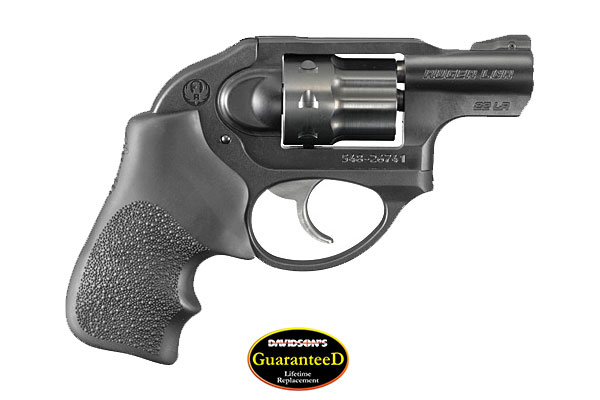 RUGER LCR 22LR 1.875" FS 8-SHOT BLUED HOGUE TAMER GRIP - for sale