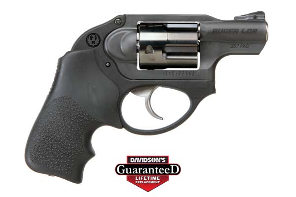 RUGER LCR 357MAG 1.875" FS MATTE BLACK HOGUE TAMER GRIPS - for sale