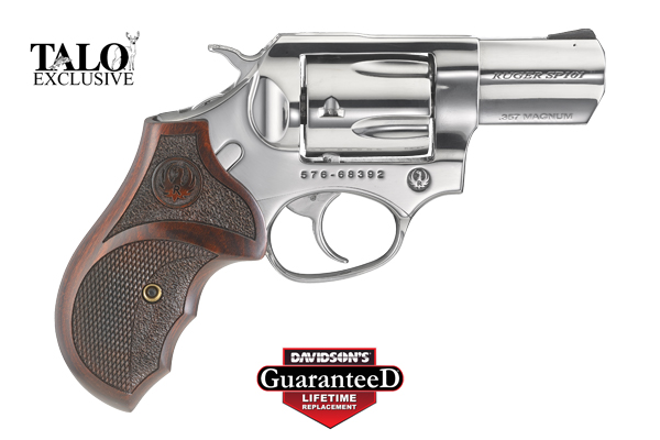 RUGER SP101 MATCH CHAMPION 357MAG SS WOOD (TALO) - for sale