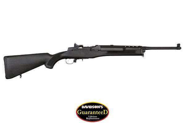 RUGER MINI-14 RANCH 5.56MM BLUED BLACK SYN W/5RND MAG. - for sale