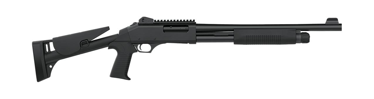 DICKINSON TAC-4-ST 12 GAUGE 18.5 5RD PUMP SHOTGUN