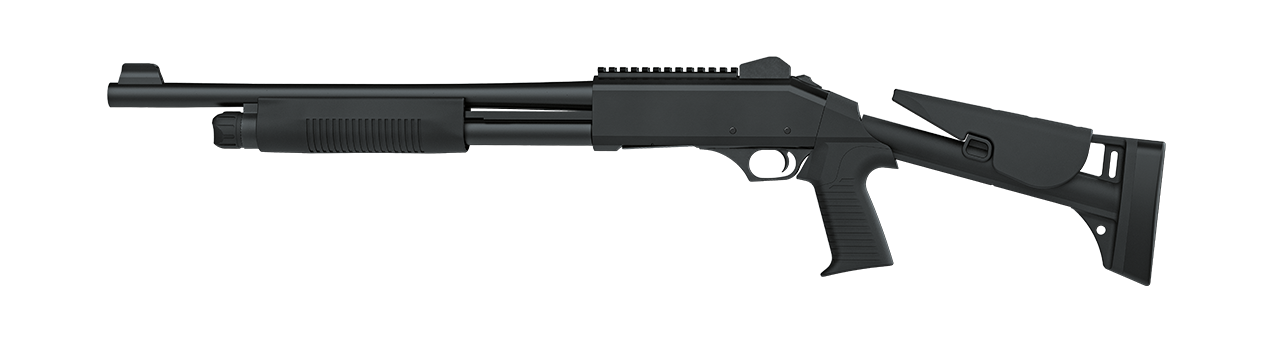 DICKINSON TAC-4-ST 12 GAUGE 18.5 5RD PUMP SHOTGUN