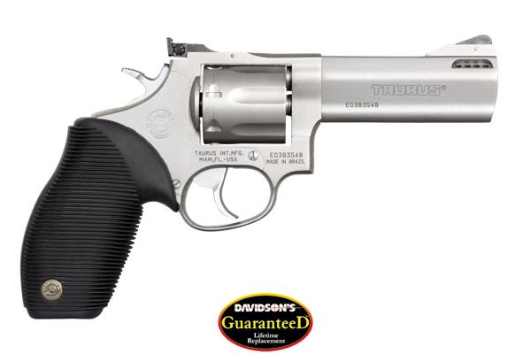 TAURUS 627 TRACKER 357MAG 4" PORTED AS 7-SHOT SS RUBBER - for sale