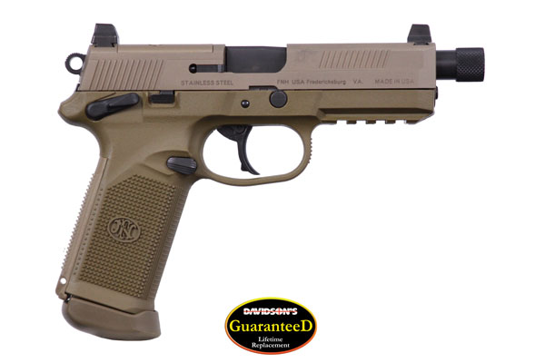 FN FNX-45 TACTICAL DA/SA MS 45ACP 2-15RD FDE NIGHT SIGHTS - for sale