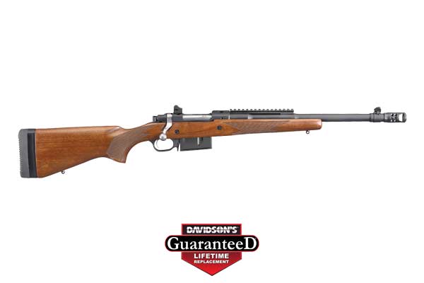 RUGER M77-GS GUNSITE SCOUT RIFLE 450 BUSHMASTER WALNUT - for sale