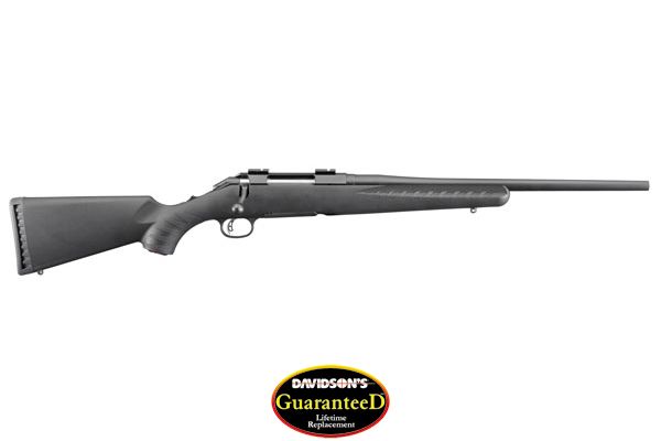 RUGER AMERICAN COMPACT 243 WIN 18" MATTE BLACK COMPOSITE - for sale