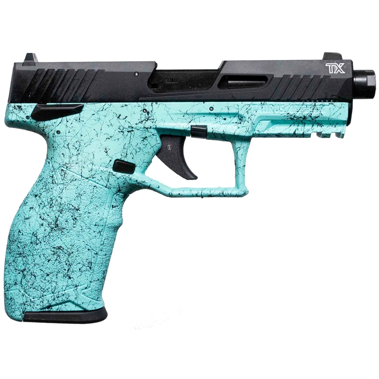 TAURUS TX-22 22LR 4.1" ADJ. 10-SHOT  CYN SPLATTER - for sale