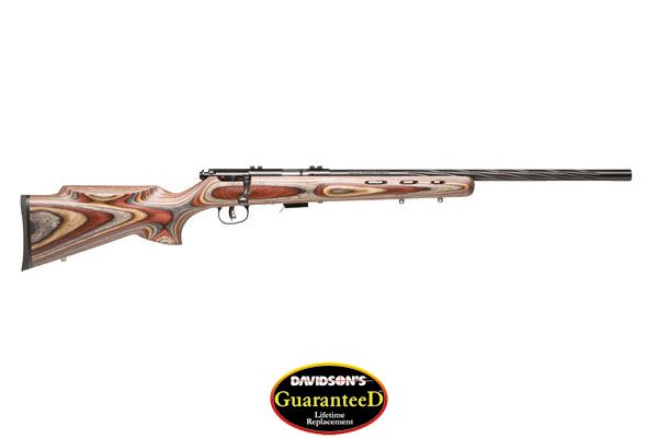 SAVAGE 93-BRJ 22WMR 21" HB FLUTED ACU-TGR BLUE/ROYAL LAM - for sale