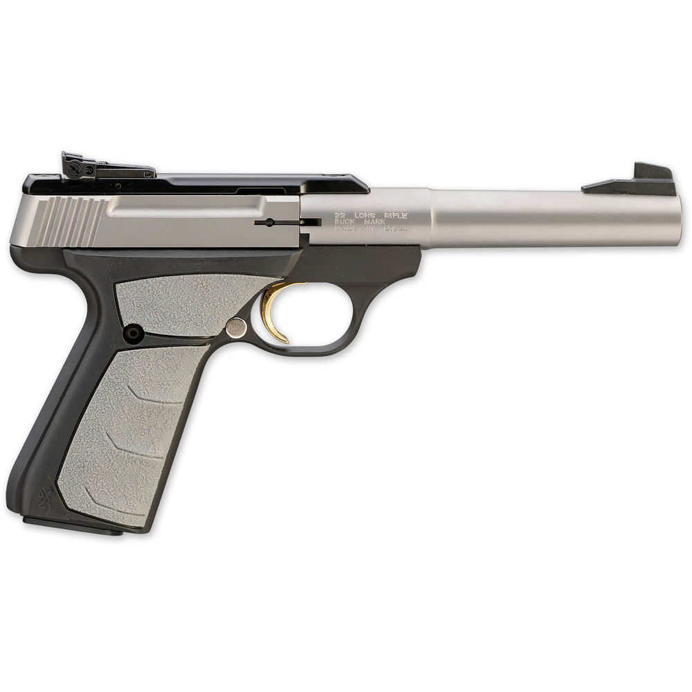 BROWNING BUCK MARK CAMPER UFX 22LR 5.5"HB STAINLESS/BLK SN - for sale