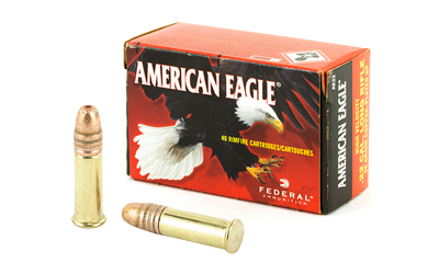 Federal - American Eagle - .22LR - AMER EAGLE 22LR 38GR CPHP 40RD/BX for sale