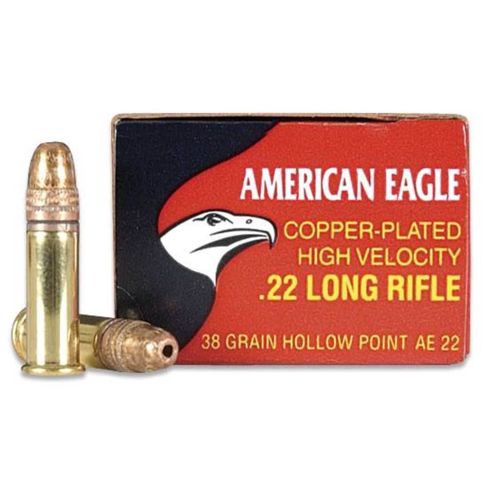 Federal - American Eagle - .22LR - AMER EAGLE 22LR 38GR CPHP 40RD/BX for sale