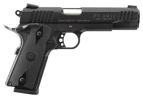 TAURUS 1911 45ACP 5" FS 8-SH BLUED CHECKERED SYNTHETIC - for sale