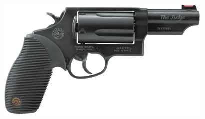 TAURUS JUDGE 45LC/410 2.5" 3" FS 5-SHOT BLUED RUBBER - for sale