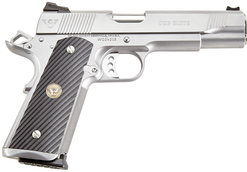 WILSON CQBE-FS-45-SS 45ACP 5" FS 8-SHOT STAINLESS BLAST BEAD - for sale