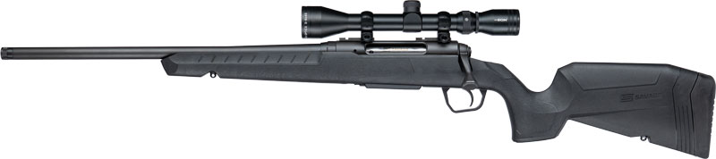 SAVAGE AXIS XP 270 20" LH THREADED W/3-9X40 BLACK/BLACK - for sale