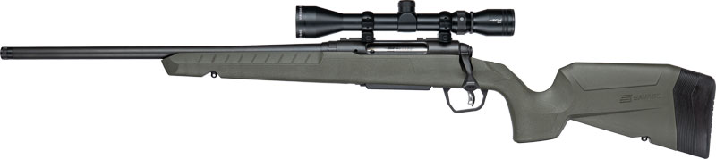 SAVAGE AXIS 2 XP 30-06 20" LH THREADED W/3-9X40 BLACK/GREEN - for sale