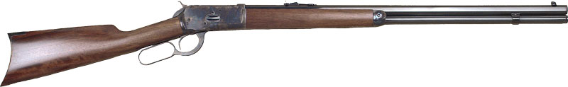 CIMARRON 1892 45LC 24" OCT. CASE COLORED/BLUED WALNUT - for sale