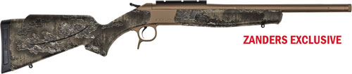 CVA SCOUT TD 350 LEGEND 20" W/RAIL BRONZE/REALTREE EXCAPE< - for sale