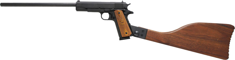 IVER JOHNSON 1911A1 RIFLE 45ACP 16" FS 8RD MATTE WOOD - for sale