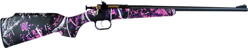 CRICKETT RIFLE G2 .22LR BLUED/MUDDY GIRL - for sale