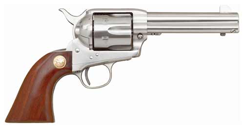 CIMARRON P-MODEL 45LC 4.75" FS STAINLESS WALNUT - for sale