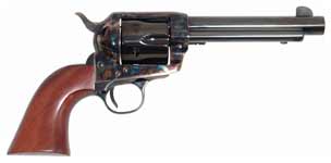 CIMARRON FRONTIER 38SPL/357MAG PW FS 5.5" CC/BLUED WALNUT - for sale