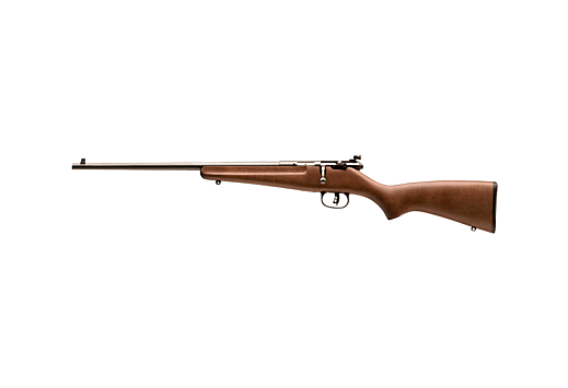 SAVAGE RASCAL YOUTH SINGLESHOT 22LR LH ACCU TRIG BLUED/HWOOD - for sale