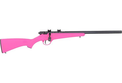 SAVAGE RASCAL FVSR SINGLESHOT YOUTH 22LR HB THREADED PINK - for sale